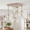 Gastor plafondlamp met bolkappen, 5-lichts E14, retro voor woonkamer en hal