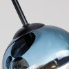 Koyoto retro plafondlamp met bolkappen, 4-lichts, rond, E14, ø 38 cm