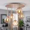 Chehalis 5-lichts plafondlamp met bolkappen voor eetkamer, G9, ø 43 cm