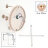 Chehalis retro vintage plafondlamp met bollen, 5-lichts, rond, ø 45 cm, G9