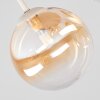 Chehalis retro vintage plafondlamp met bollen, 5-lichts, rond, ø 45 cm, G9