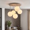 Chehalis 5-lichts plafondlamp met bollen voor woonkamer, G9, rond, Ø 45 cm