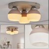 Eloria 3-lichts plafondlamp rond ø 31,5 cm met bolkappen voor woonkamer