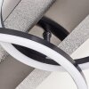 Kordex LED plafondlamp met ringen, moderne plafondverlichting voor woonkamer