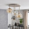 Koyoto plafondlamp met bolkappen, 4-lichts opbouwlamp voor woonkamer E14