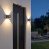 LED Wandlamp voor buiten Tamarin, zandkleurig, set van 2, 3000 Kelvin warmwit, IP54