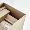 LED Wandlamp voor buiten Tamarin, zandkleurig, set van 2, 3000 Kelvin warmwit, IP54