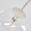 Moderne Plafondlamp met glazen bollen Chehalis, 6 stuks, zandkleurige uitvoering