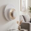 Lemik verstelbare LED wandlamp rond met concentrische lichtringen
