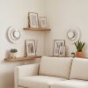 LED wandlamp Lemik, 2er-Set met concentrische ringen, verstelbaar, 3000 Kelvin warmwit