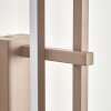 Kiron LED wandlamp set van 2, moderne verticale wandlamp met lichtbalk voor woonkamer