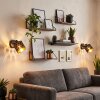 Alsen wandlamp set van 2 met verstelbare lampkop en kap met symmetrische sleuven