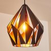 Situk Hanglamp Koperkleurig, Zwart, 1-licht