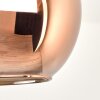 Koyoto plafondlamp bolvormig 4-lichts, ronde plafondverlichting Ø 38 cm