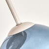 Koyoto 4-lichts plafondlamp bolvormig rond, E14, ø 38 cm, retro vintage