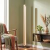 Inzino dimbare LED vloerlamp 123,5 cm met voetschakelaar, modern