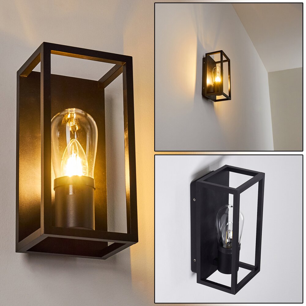Karlsborg Wandlamp Zwart, 1-licht main product photo