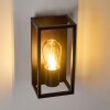 Karlsborg Wandlamp Zwart, 1-licht