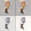 LED Leeslamp Turil voor hotels met draaibare leesarm, 2-delige set, 3000 Kelvin warmwit