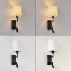 LED-wandleeslamp Turil als 2-delige set met witte kap, draaibare leesarm, 3000 Kelvin warmwit