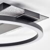 Kordex LED plafondlamp voor woonkamer en eetkamer, modern met ovale ringvorm
