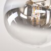 Chehalis ronde plafondlamp met bollen, 12-lichts plafondlamp G9 Ø 76 cm