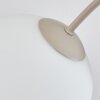 Moderne Kogel-plafondlamp Chehalis met 6 witte glazen kappen in clusteropstelling, G9