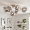 Chehalis plafondlamp met bollen, 6-lichts retro design, ø 64 cm