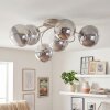 Chehalis plafondlamp met bollen, 6-lichts retro design, ø 64 cm
