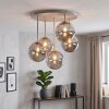 Chehalis plafondlamp met bollen, 5-lichts ronde opbouwlamp G9 voor woonkamer