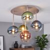 Chehalis moderne 5-lichts plafondlamp met bolkappen, G9, rond, ø 45 cm