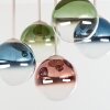 Chehalis moderne 5-lichts plafondlamp met bolkappen, G9, rond, ø 45 cm