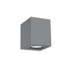 Nordlux CANTO KUBI Buiten muurverlichting LED Grijs, 2-lichts