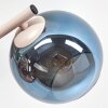 Moderne wandlamp Koyoto in zandkleur, 2-delige set met glazen bollen