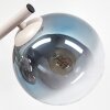 Moderne zandkleurige bolvormige wandlamp Gastor met 3 gesloten glazen kappen