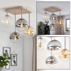 Moderne cluster-plafondlamp Gastor met 4 ronde bollen voor de eettafel