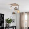 Moderne cluster-plafondlamp Gastor met 4 ronde bollen voor de eettafel