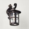 Strat Buiten muurverlichting Roest, Zwart, 1-licht