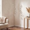 Moderne vloerlamp Ripoll met zes heldere glazen bollen, ronde vorm, E14