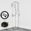 Moderne vloerlamp Ripoll met zes heldere glazen bollen, ronde vorm, E14
