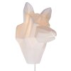 Nowa Fips geometrische dierenkop wandlamp met schakelaar op de kabel E14 25W modern