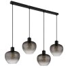 Nowa Toy 4-lichts hanglamp voor kookeiland en bar, modern, E27-fittingen, 108 cm