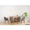 Kop NOWA 3-lichts hanglamp voor eetkamer en keuken, moderne hanglamp, 104 cm E27 60 Watt