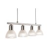 NOWA Daytona moderne verstelbare 4-lichts hanglamp voor eettafel en keuken 10 cm