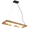 NOWA Nanda langwerpige 4-lichts eettafel hanglamp voor keuken G9 84 cm modern