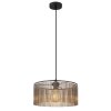 NOWA Leeds moderne Pendelleuchte Hängelampe E27 60 Watt Ø 35 cm voor eetkamer en keuken