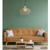 Mateo NOWA moderne kooilamp hanglamp E27 ø 40 cm voor eetkamer en woonkamer
