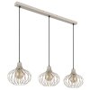 NOWA Mateo 3-lichts hanglamp (pendellamp) modern voor eetkamer en keuken, E27, 60W, 103 cm