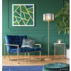Run NOWA vloerlamp met E27-fitting, schakelaar op kabel, modern voor woonkamer