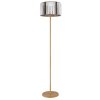 Run NOWA vloerlamp met E27-fitting, schakelaar op kabel, modern voor woonkamer